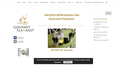 Desktop Screenshot of gourmet-flamand.net